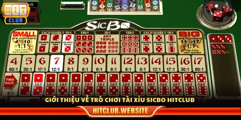 Đôi nét về trò chơi tài xỉu sicbo Hitclub